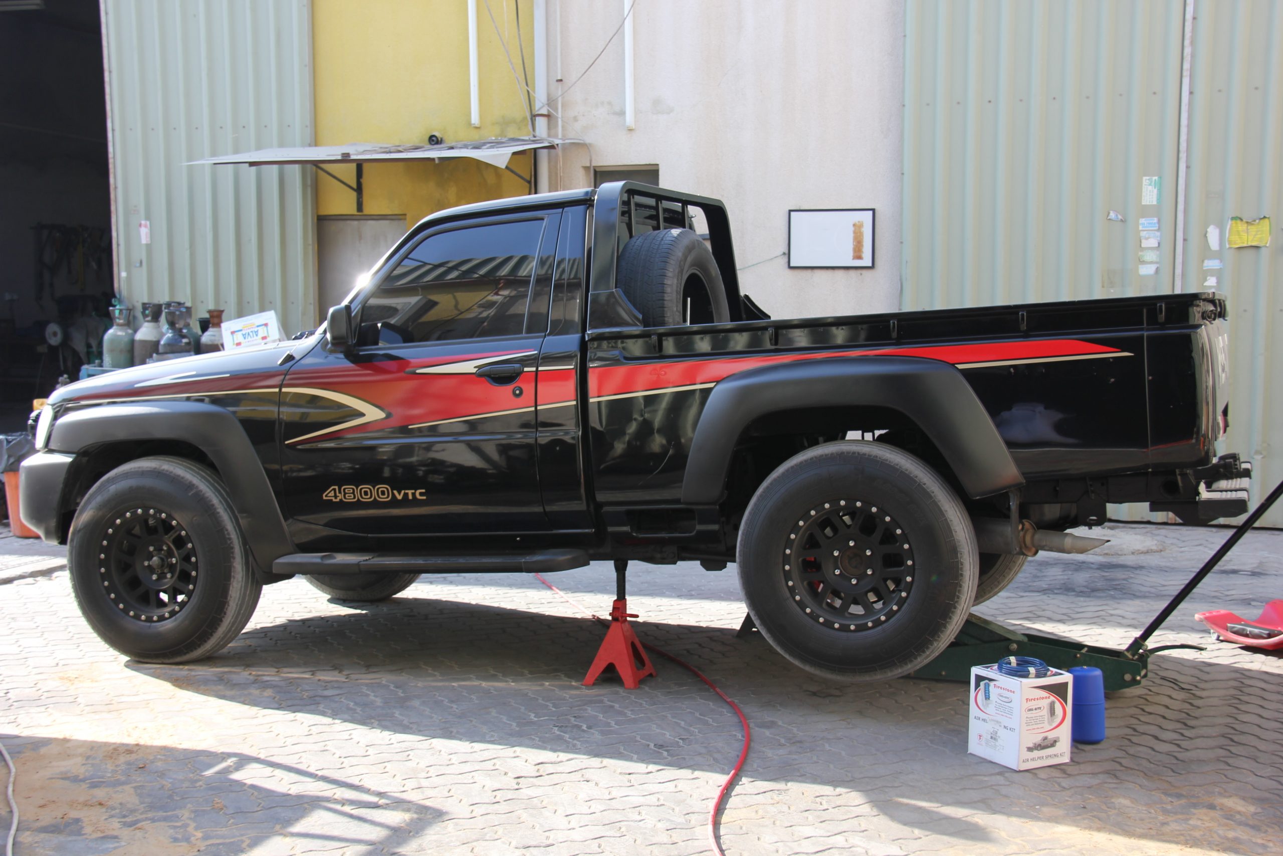 حقيبة مساعد الهواء Firestone لنيسان Y61 / يوكون دينالي / إسكاليد / تاهو / أفالانش 3