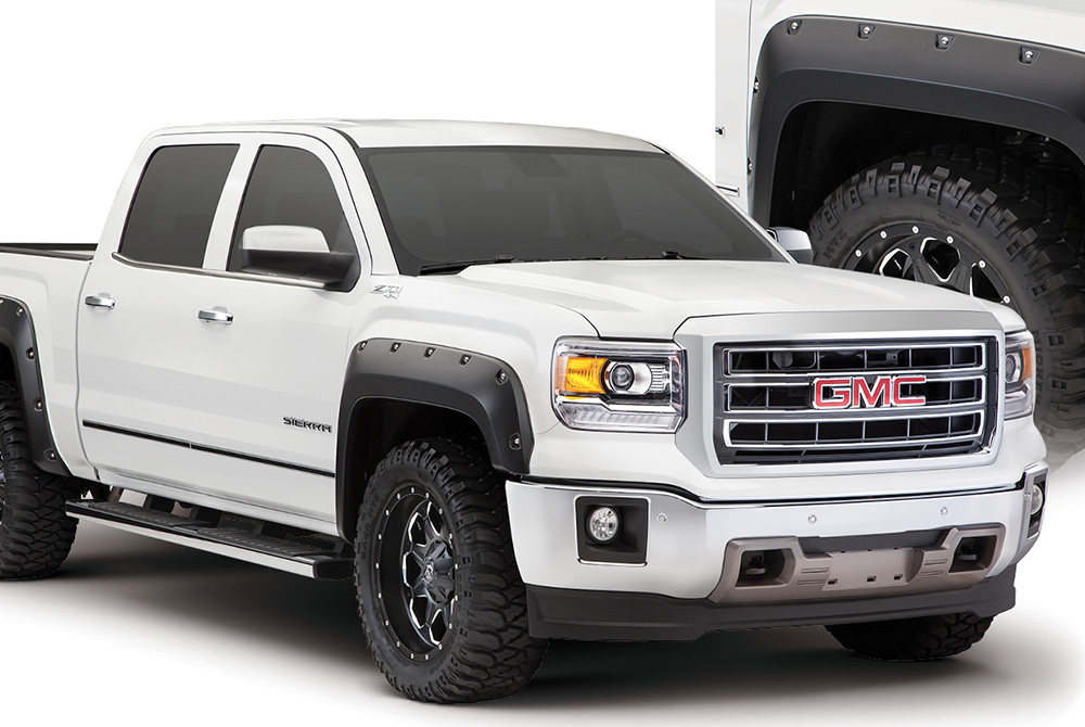 Bushwacker Boss Style توسعة رفارف for GMC Sierra HD (2007-2013) 2