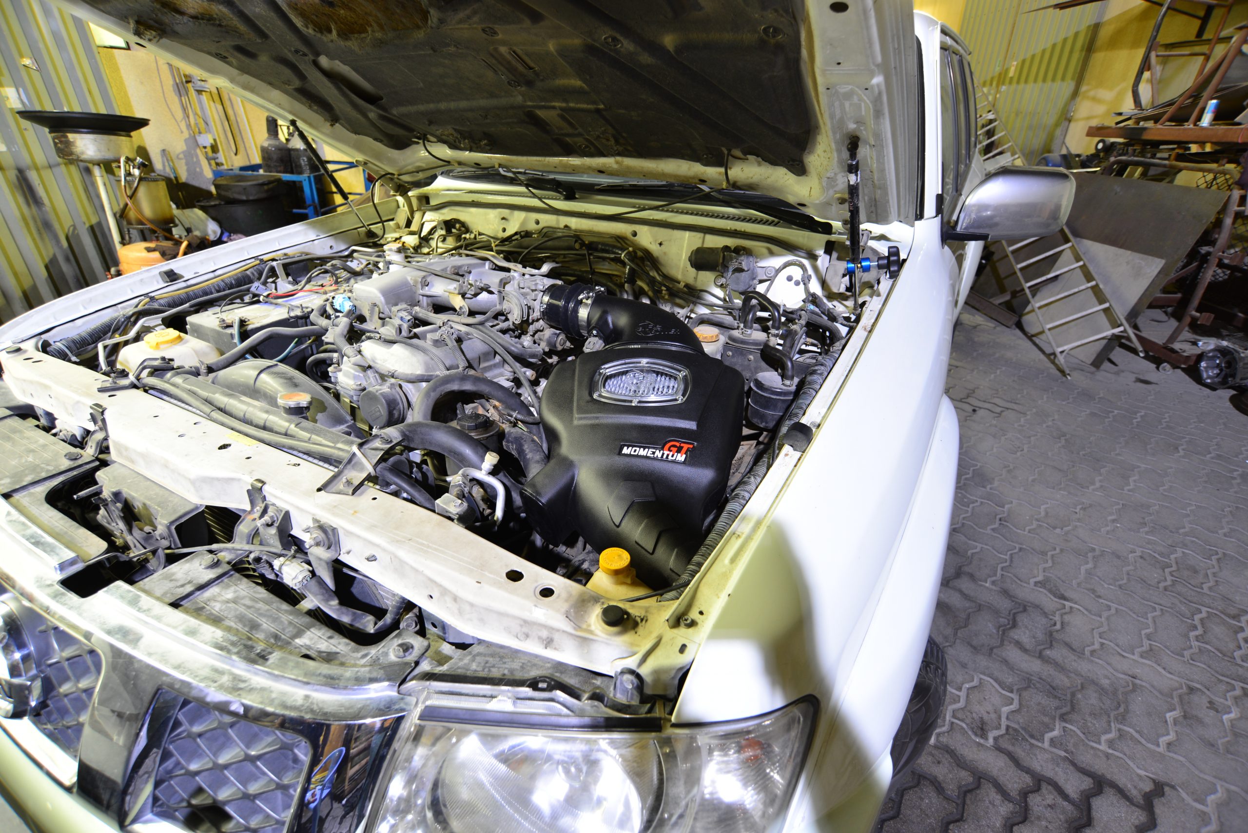 AFE Momentum GT نظام سحب هواء بارد 2002-2016 Nissan Safari VTC Y61 2