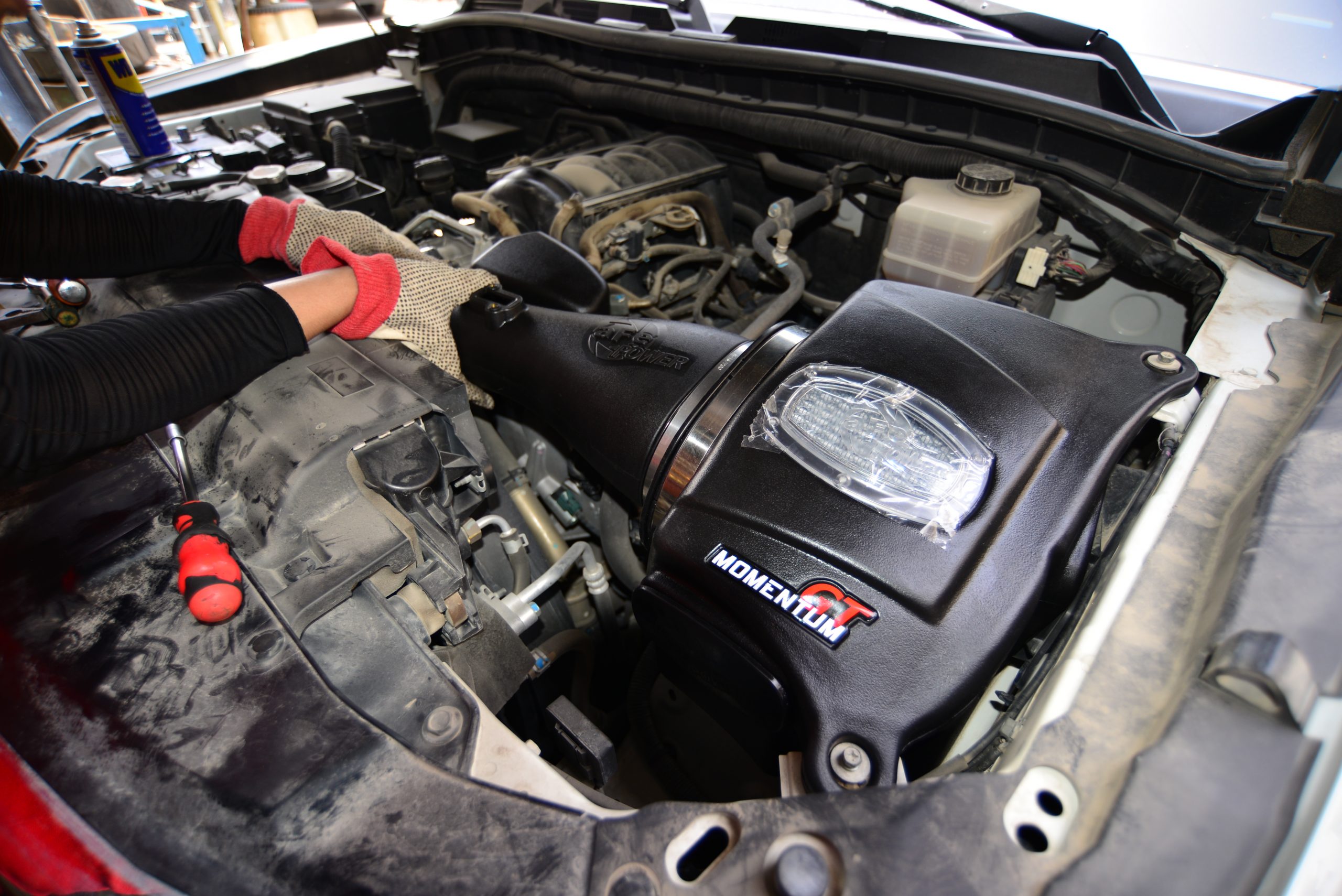 AFE Momentum GT نظام سحب هواء بارد 2010-2017 نيسان باترول Y62 (VK56DE) 320hp 2