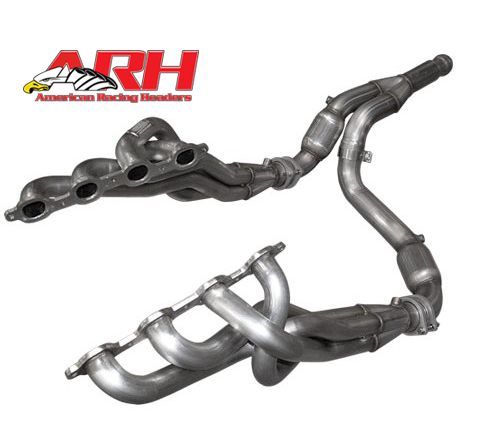 ARH هدرز & Y-Pipe 1-7/8" x 3" مع قطط لشاحنات GM 5.3 لتر 2014-2018 1