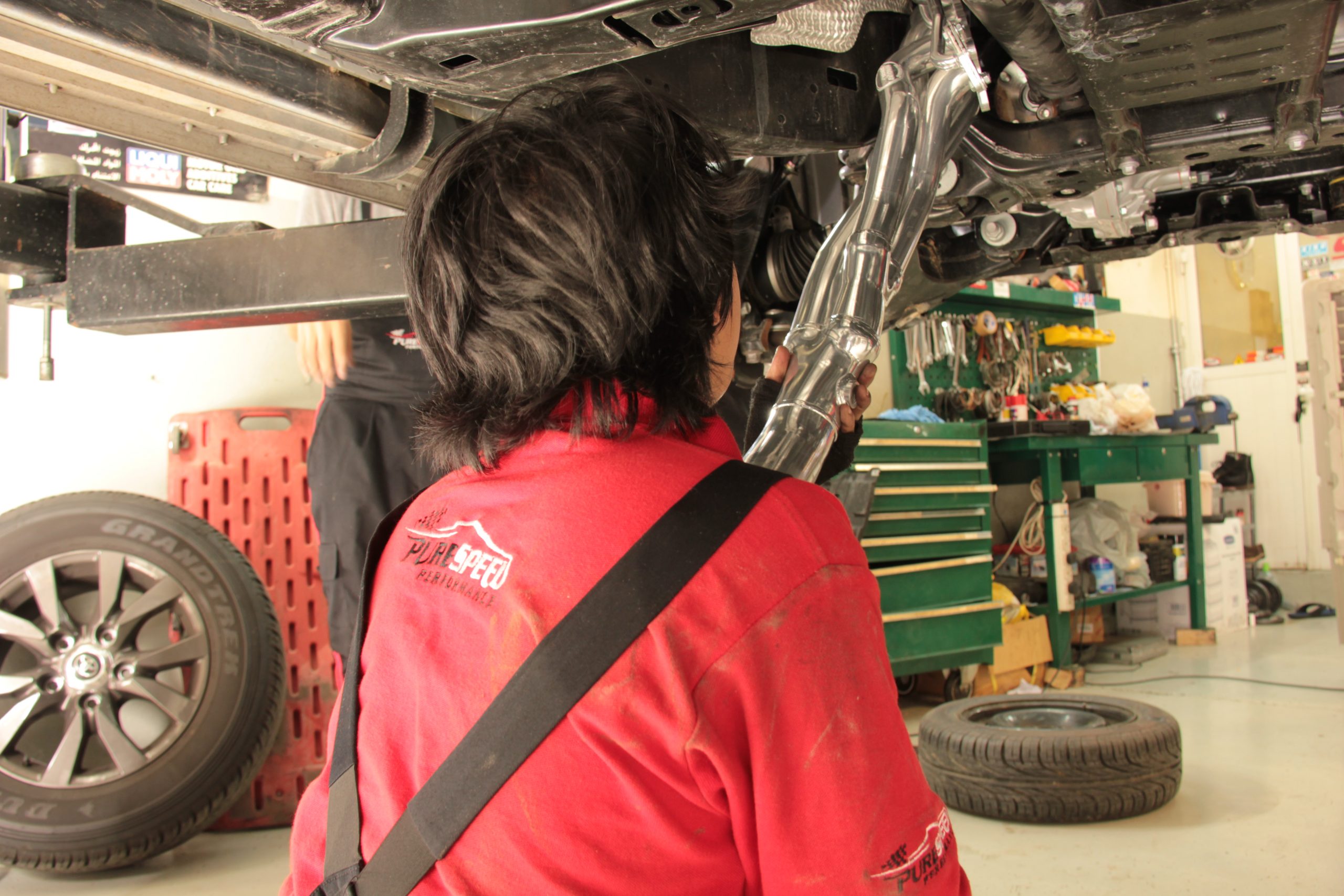 DougThorley هدرز مع EGR LX570 / LandCruiser 5.7L 2008-2013 3
