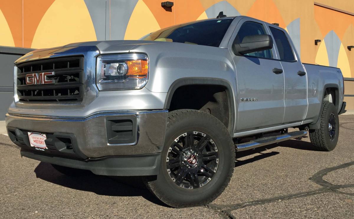 طقم ReadyLift SST 4 بوصات مع ذراع علوي لشاحنات GM 2014-2018 2