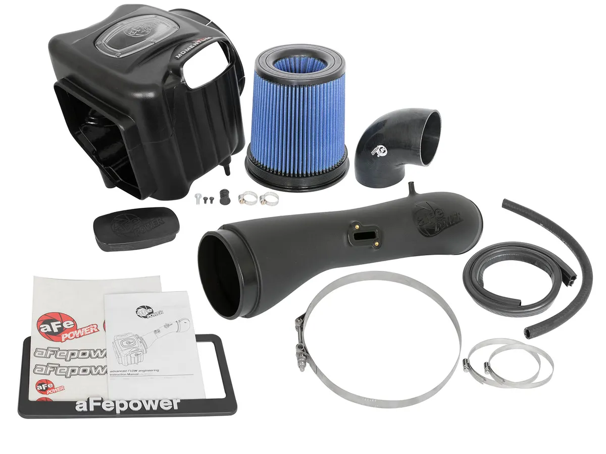 AFE Momentum GT نظام سحب هواء بارد لشاحنات GM HD 6.0L 2016-2019 2