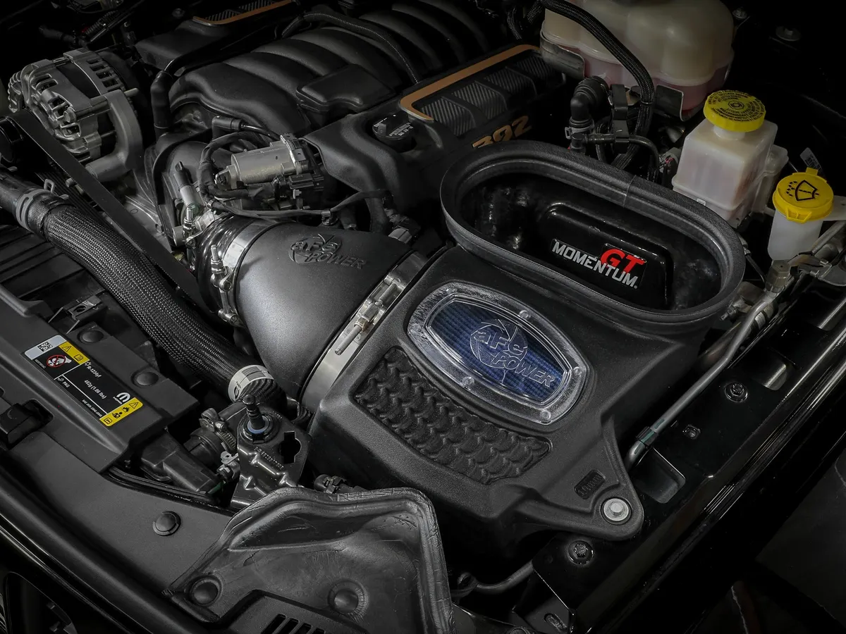 AFE Momentum GT نظام سحب هواء بارد لسيارة Jeep Wrangler 392 2021+ 4