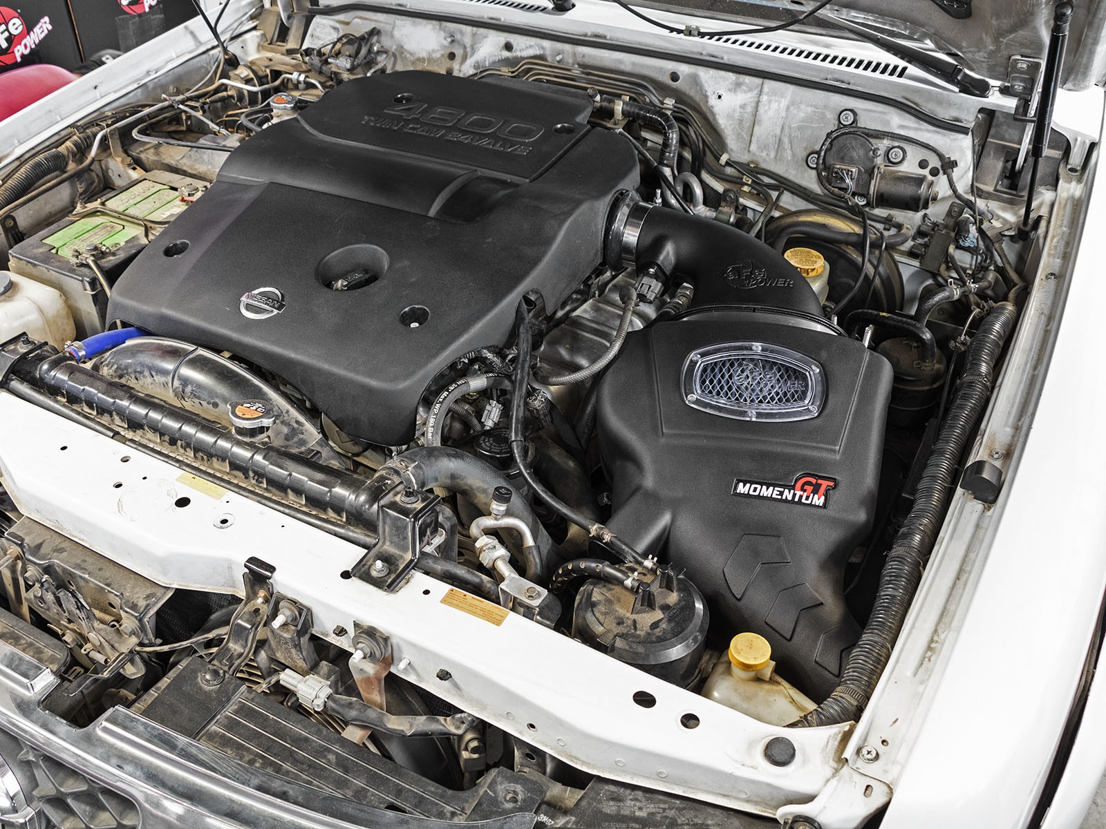 AFE Momentum GT نظام سحب هواء بارد 2017-Up Nissan Safari VTC Y61 4.8L 2