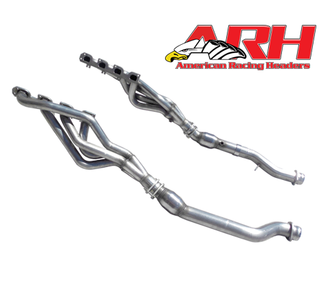 ARH هدرز وأنبوب متوسط 1-7/8 بوصة × 3 بوصة مع قطط جيب جراند شيروكي SRT8 2012-2023 1