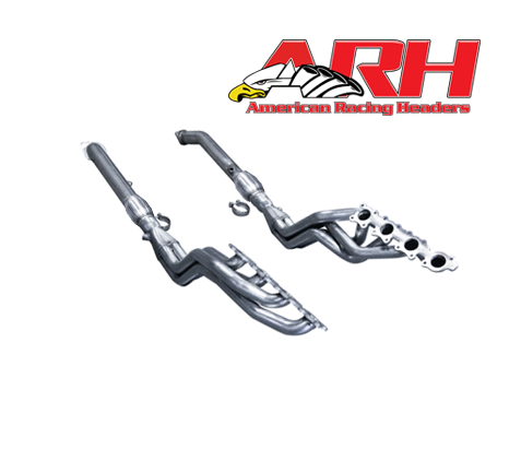ARH هدرز وأنابيب متوسطة مع قطط 1 3/4 بوصة × 3 بوصة لسيارة Land Cruiser 4.6L 2012-2021 1