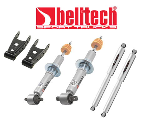 BELLTECH طقم تنزيل FR 2″ & RR 3″ GM Trucks 2019+ 1