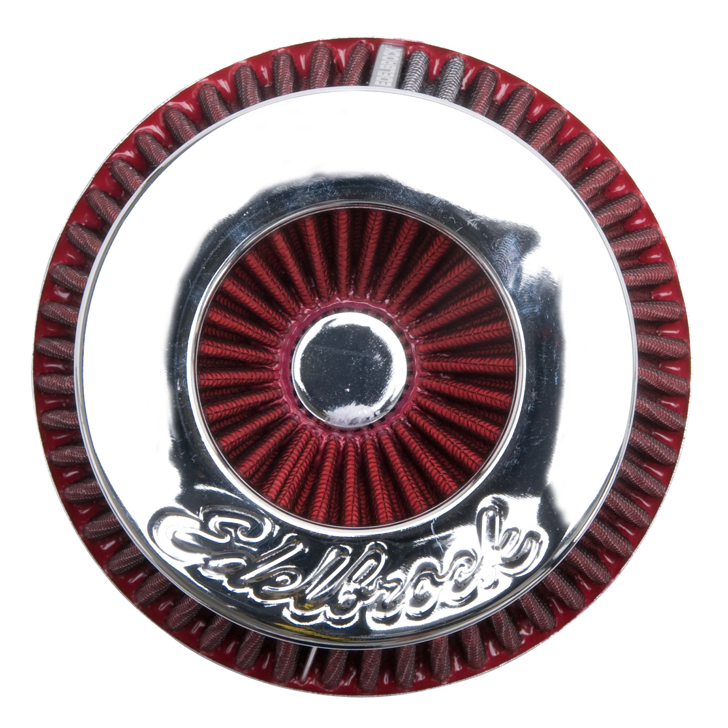 رأس Edelbrock Pro-Flo Universal Red طويل مخروطي فلتر هواء مقاس 3 بوصات و3.5 بوصات و4 بوصات مدخل 3