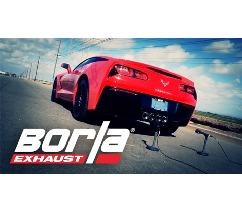 Borla ATAK 2.75 ″ Cat-Back Axle-Back لـ C7 Corvette Stingray 2014-2017 2