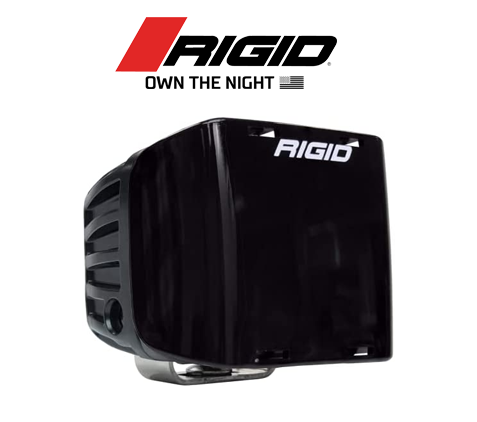 مجموعة مصابيح LED بغطاء أسود من سلسلة RIGID D-SS مكونة من قطعتين 2