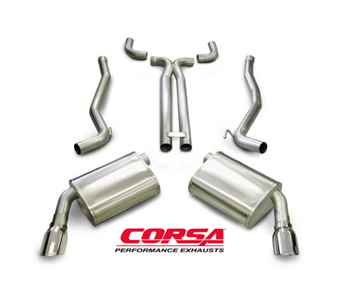 Corsa Sports 2.5 ″ Cat-Back لـ Camaro SS/Coupe V8 MT (2010-2015) 1