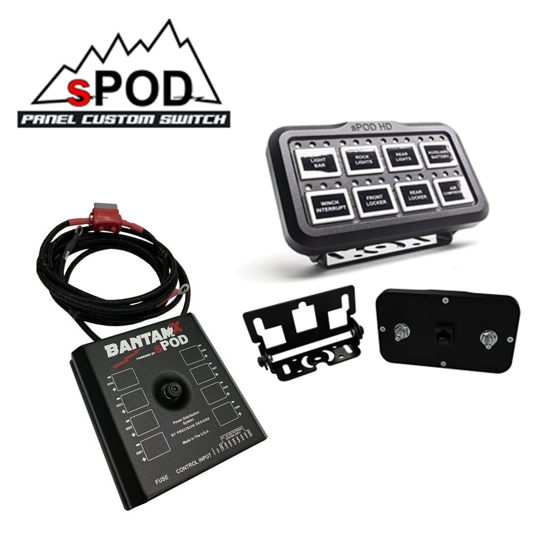 مفتاح SPOD ذو 8 أزرار (لوحة اللمس) وحدة Bantam-X 1