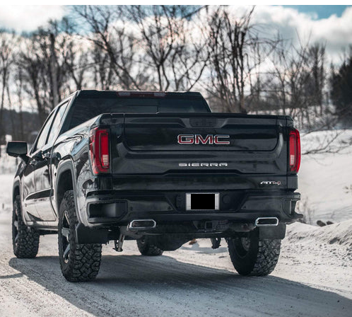 CORSA العادم Cat-Back Sports 3.0 ″ (147WB Factory Bezels) GM Trucks 5.3L Engines 2019-2024 2