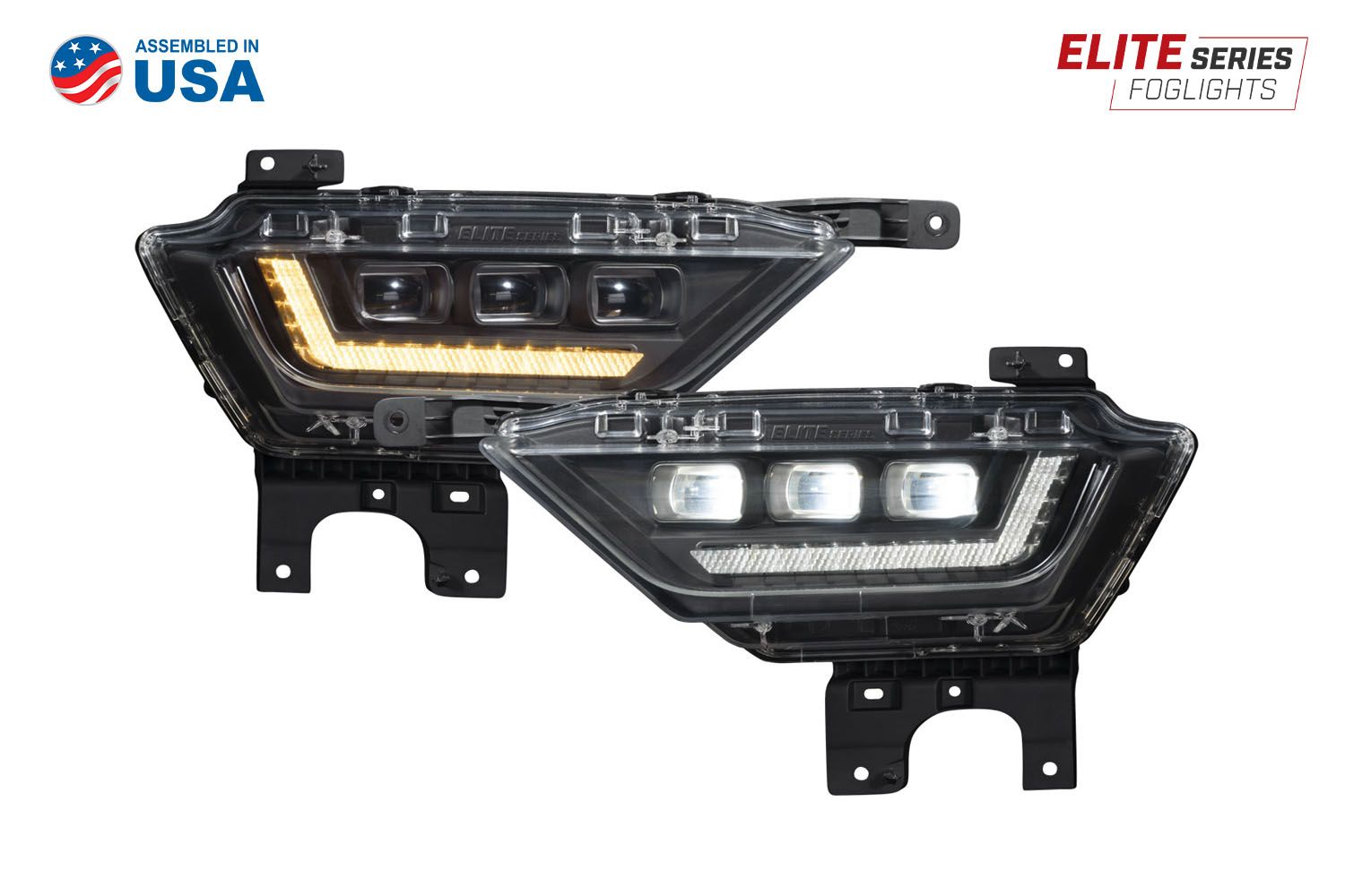 مصابيح ضباب ديود دايناميكس إيليت لسيارة Ford F-150 (زوج) 2021+ 3