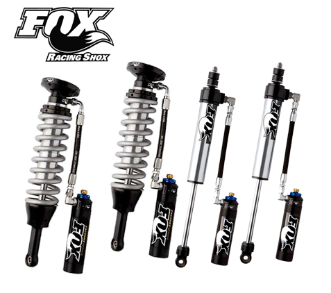 Fox Shocks 2.5 Series أمامي وخلفي لسيارة Toyota Tundra 2010-Up 1