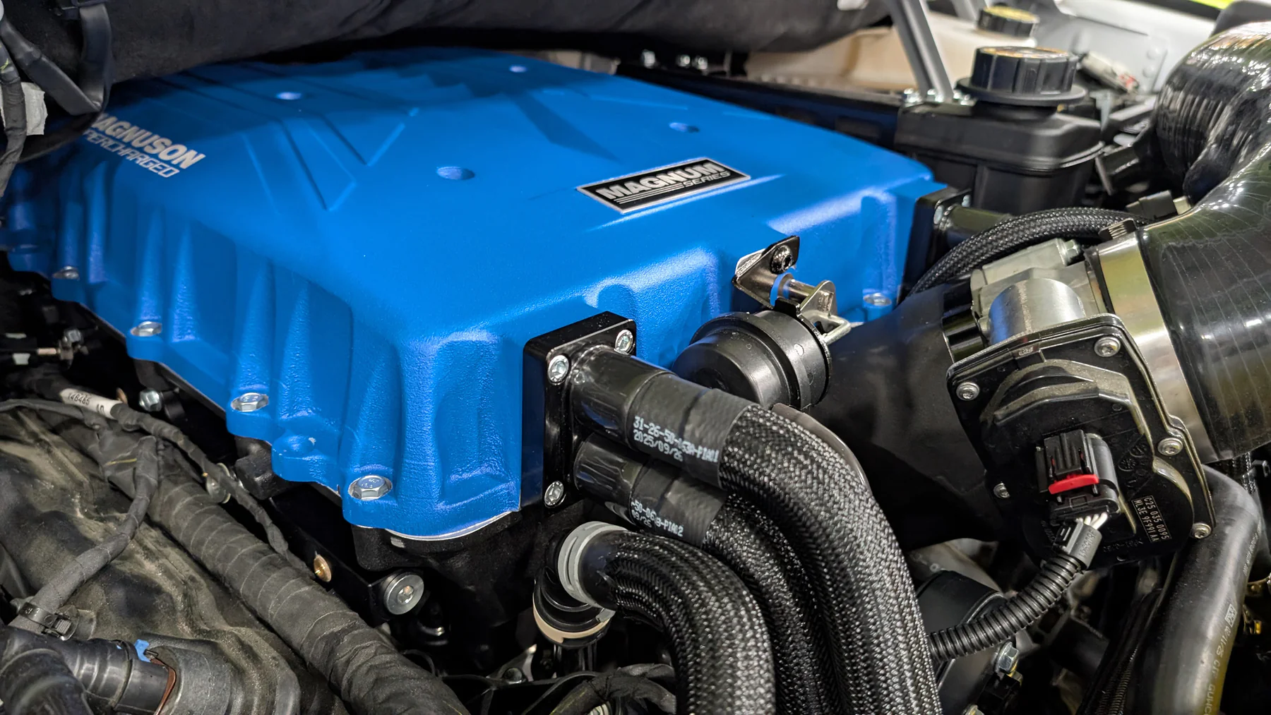 نظام MAGNUSON Magnum TVS2650 Ford Coyote 5.0L سوبرتشارجر 2021-2026 1