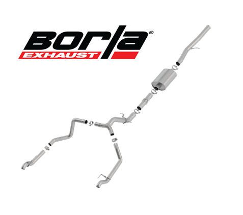Borla Atak Cat-Back لشاحنات GM 6.2L 2019-Up 1