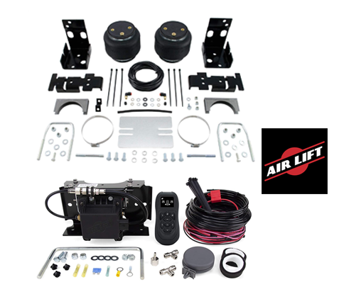 محمل AirLift 5000 رطل ULTIMATE مع الجيل الثاني من ضاغط الهواء اللاسلكي عن بعد لمنازل Ford RV 1