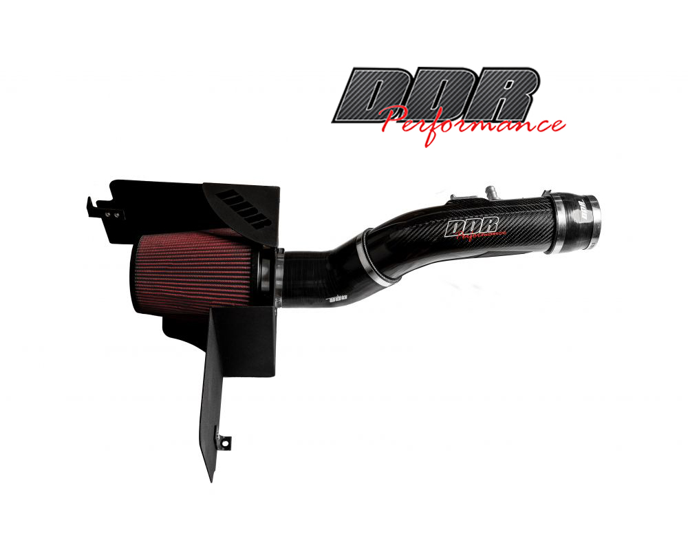 DDR نظام سحب هواء ألياف الكربون لسيارة Land Cruiser V6 2014-2021 1