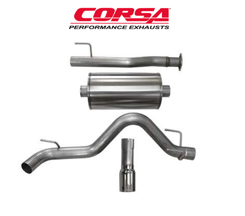 Corsa Sports Cat-Back لسيارة Toyota Tacoma 3.5L 2016-2023 1