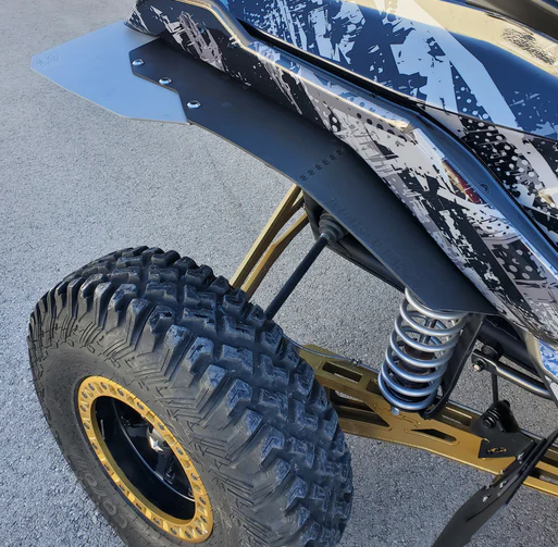 ROKBLOKZ رفارف طين Can-Am Maverick X3 2017+ **ليس لمصدات BRP** 5