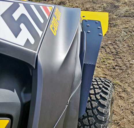 ROKBLOKZ توسعة رفارف "أصفر" Can-Am Maverick R 2024+ 4