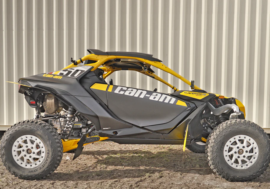 ROKBLOKZ توسعة رفارف "أصفر" Can-Am Maverick R 2024+ 5