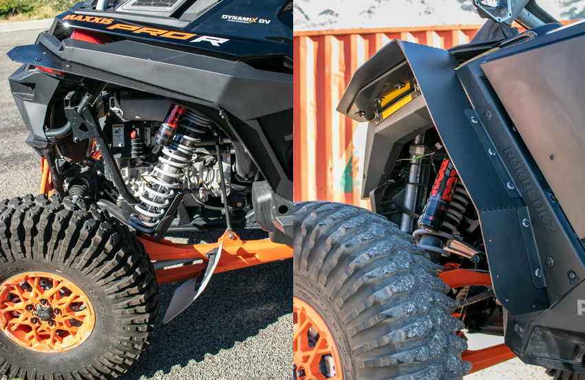 ROKBLOKZ توسعة رفارف Polaris RZR Pro R & Turbo R 2022+ 4