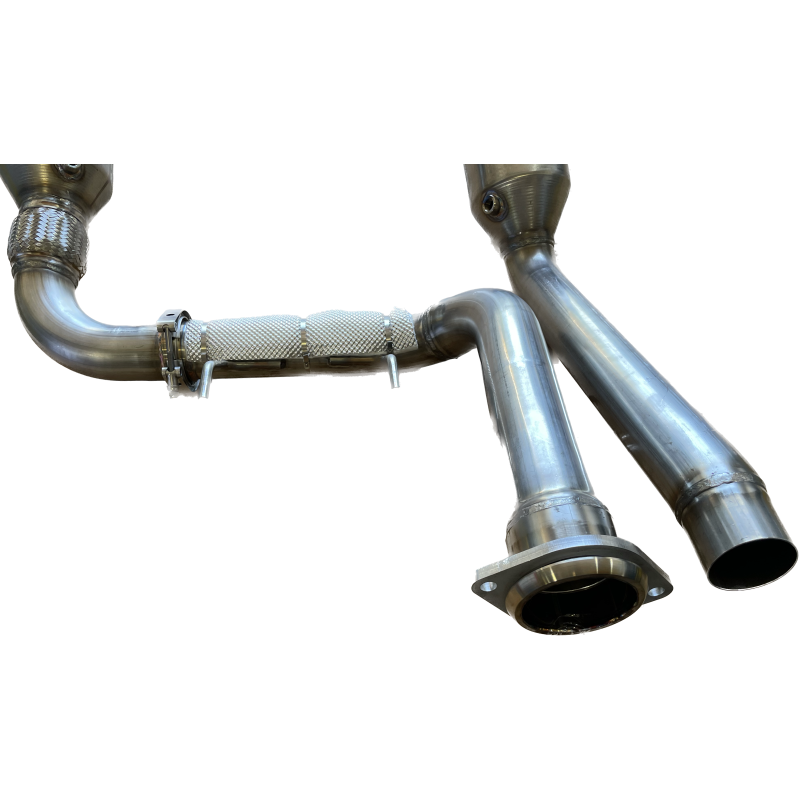 SPD Performance Alpha Catted Downpipes Ford F150 Raptor 3.5L EcoBoost 2021-2024 Gen-3 3
