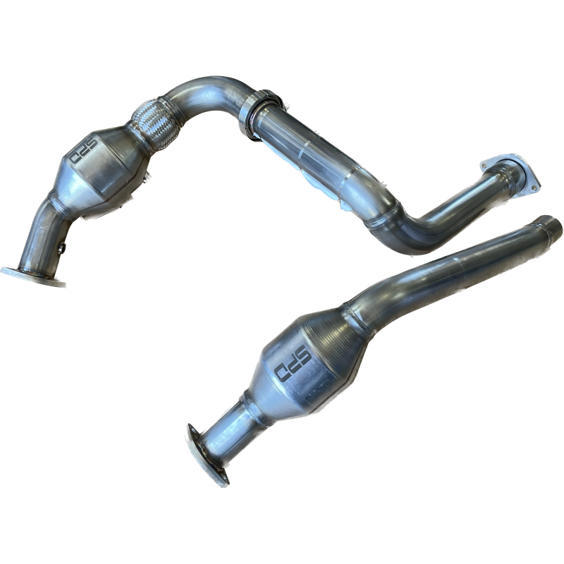 SPD Performance Alpha Catted Downpipes Ford F150 Raptor 3.5L EcoBoost 2021-2024 Gen-3 4