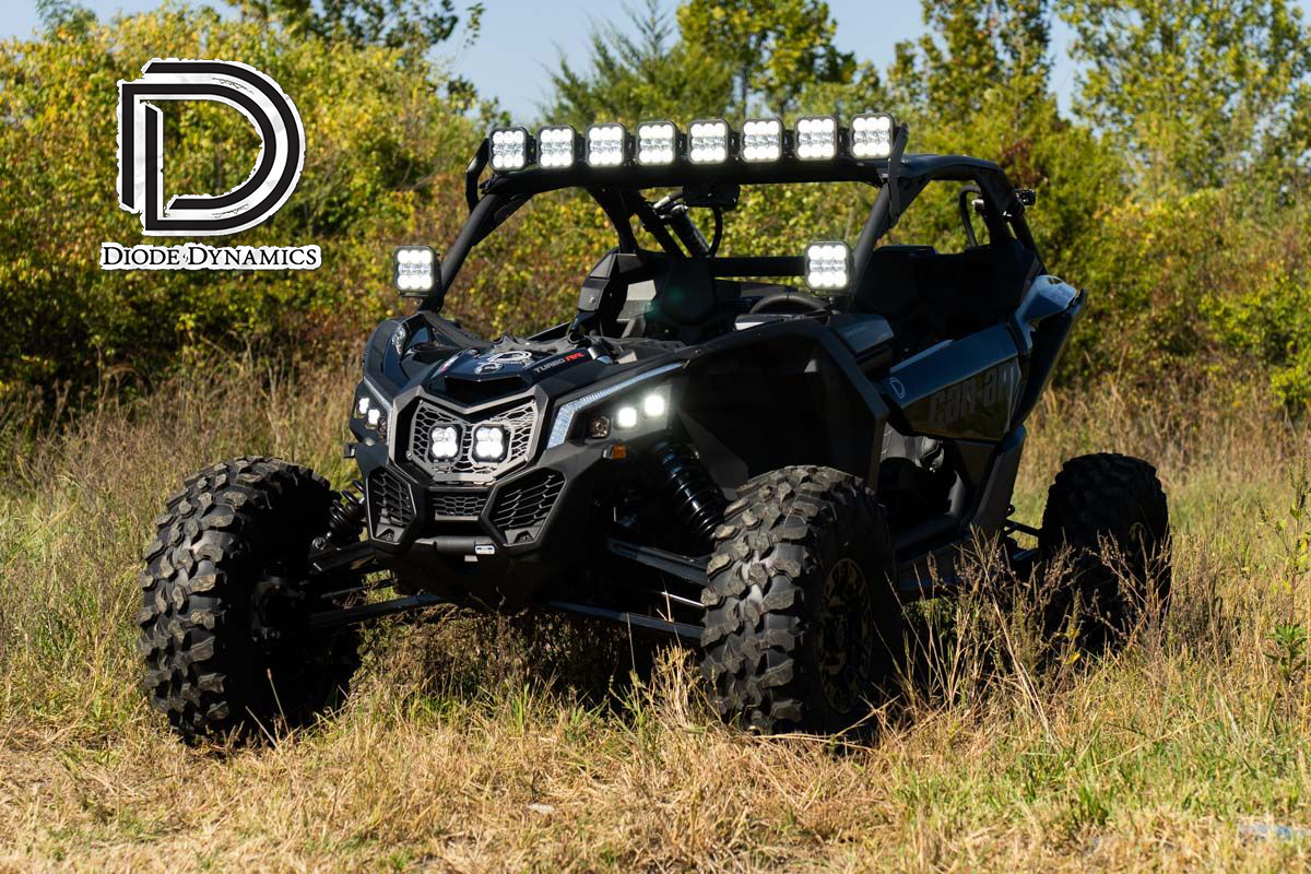 Diode Dynamics SS5 Pro CrossLink 8-Pod LED لايت بار White Combo 50 بوصة 1