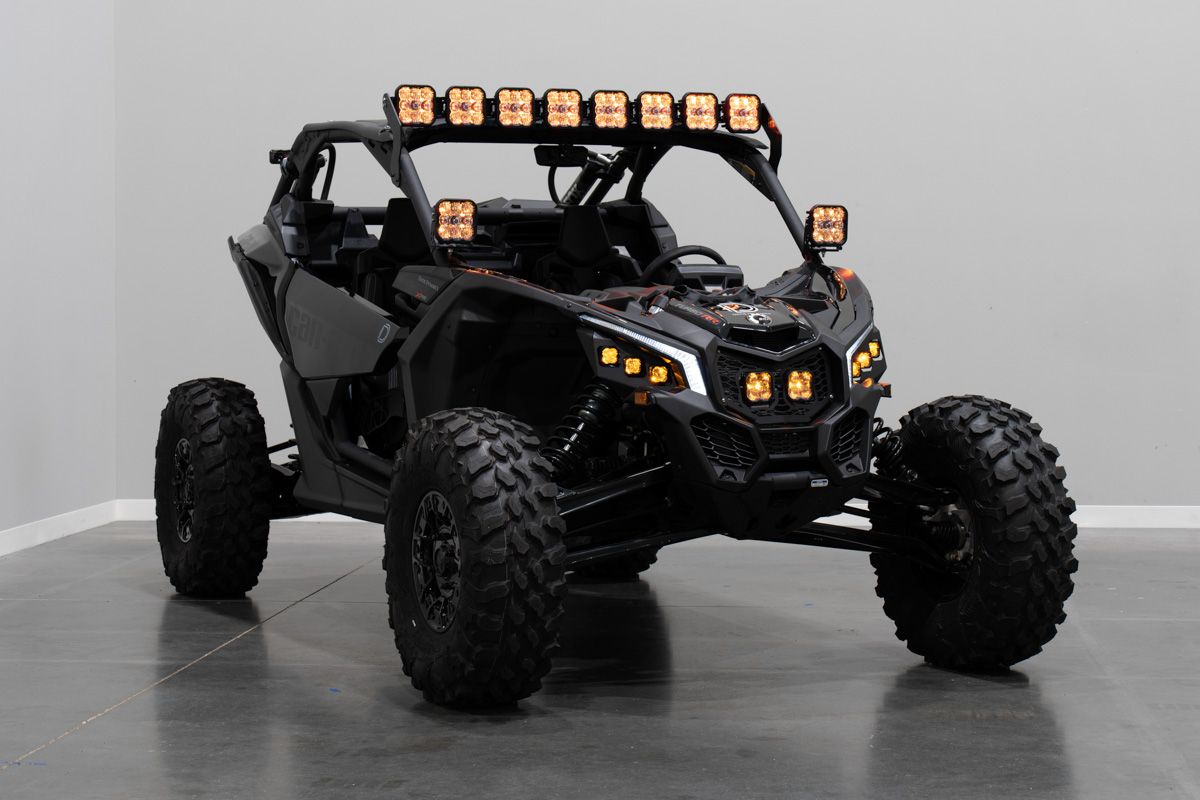 Diode Dynamics SS5 Pro CrossLink 8-Pod LED لايت بار مجموعة صفراء 50 بوصة 5