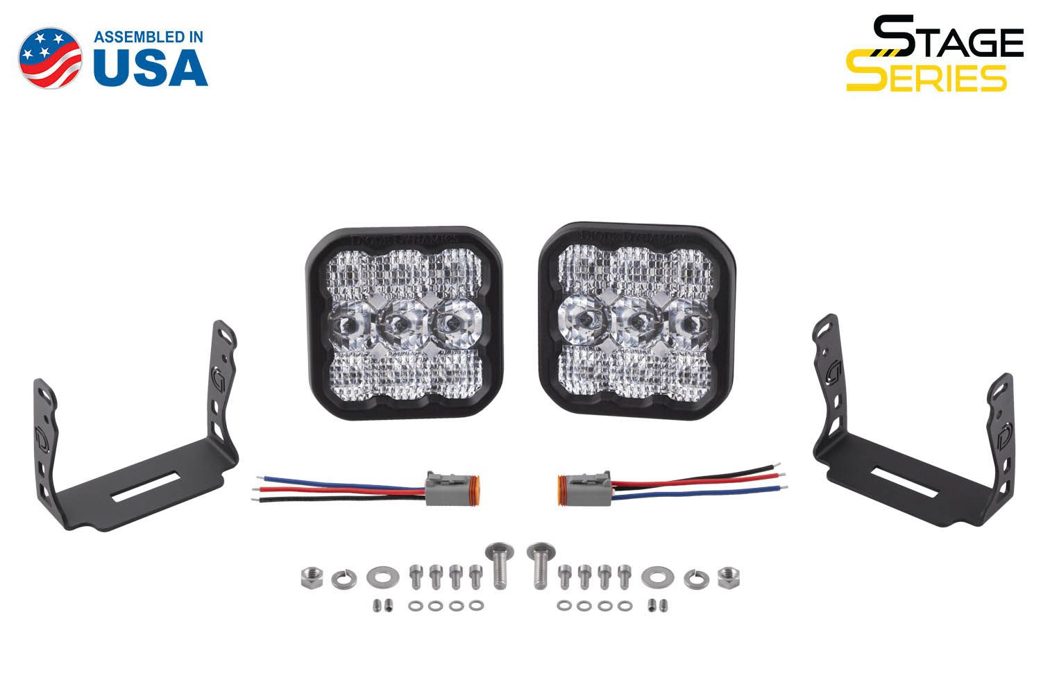 مجموعة Diode Dynamics SS5 Pro White Combo (زوج) 3