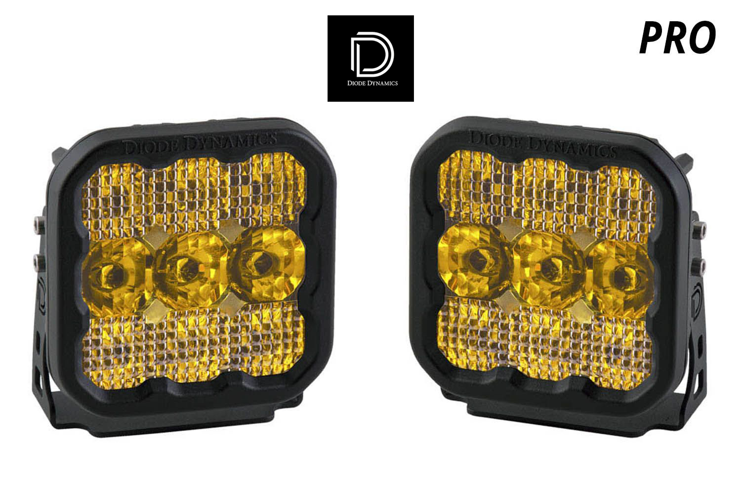 مجموعة Diode Dynamics SS5 Pro Yellow Combo (زوج) 1