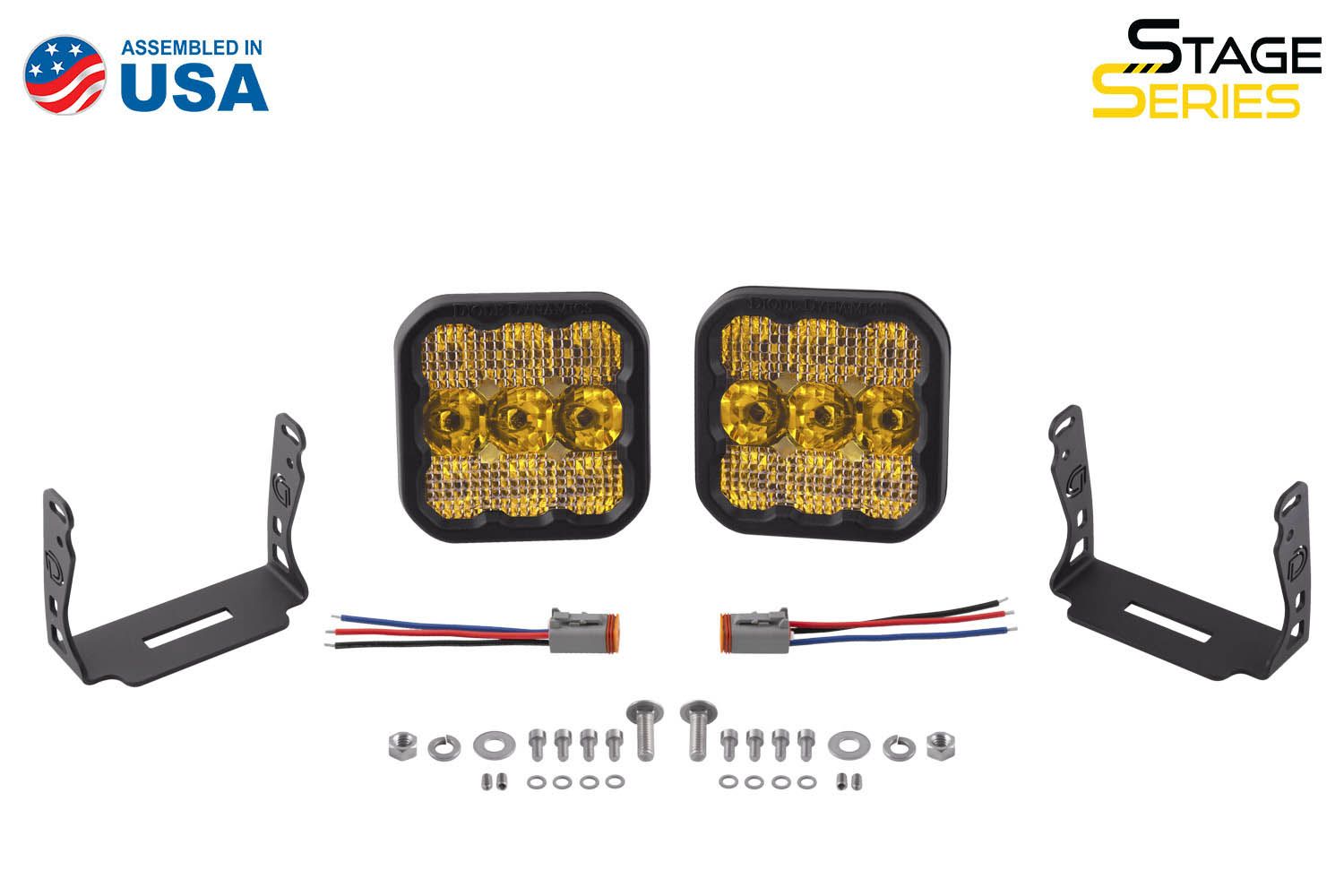 مجموعة Diode Dynamics SS5 Pro Yellow Combo (زوج) 3