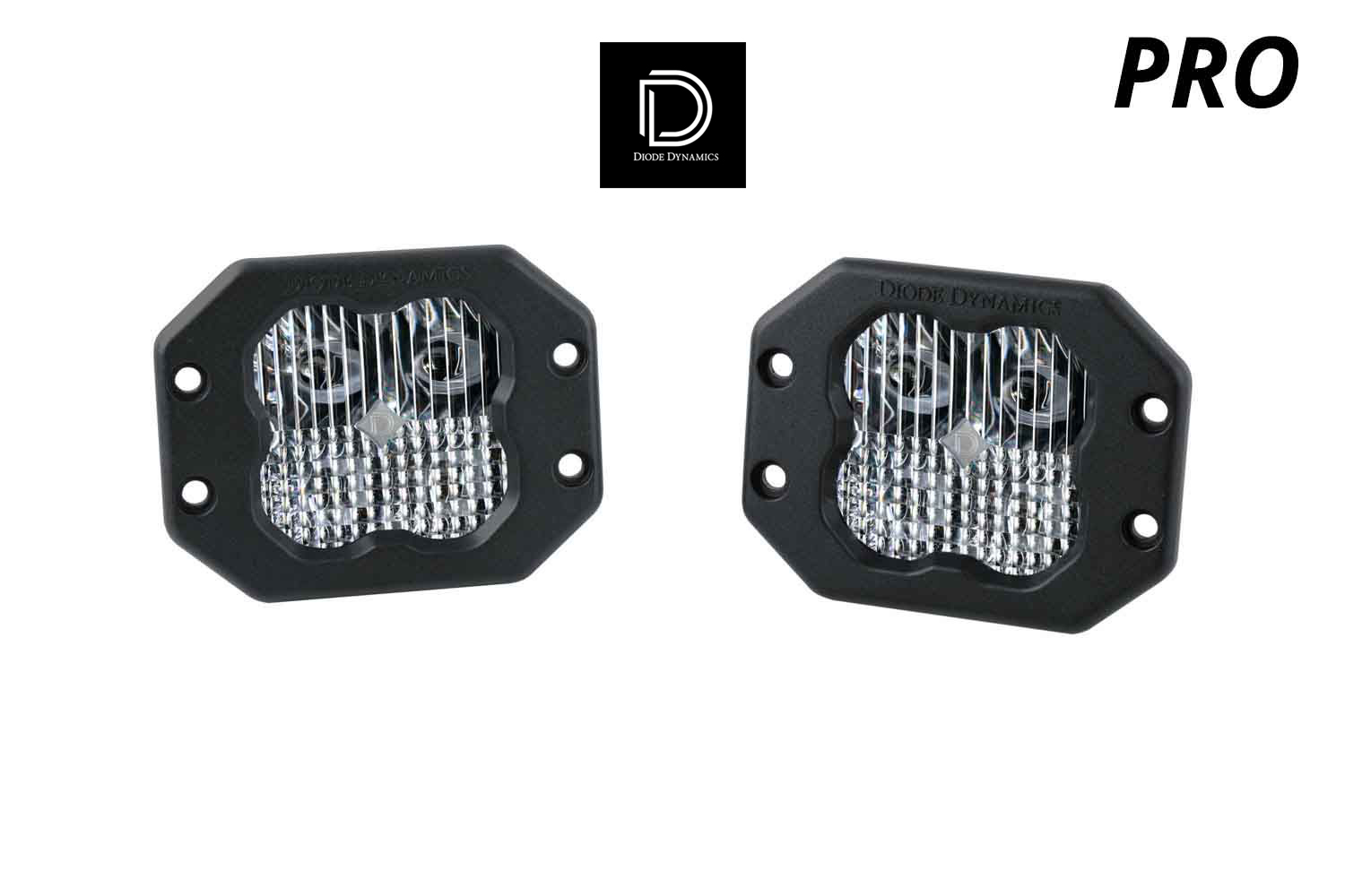 Diode Dynamics SS3 Pro White Combo Flush (زوج) 1