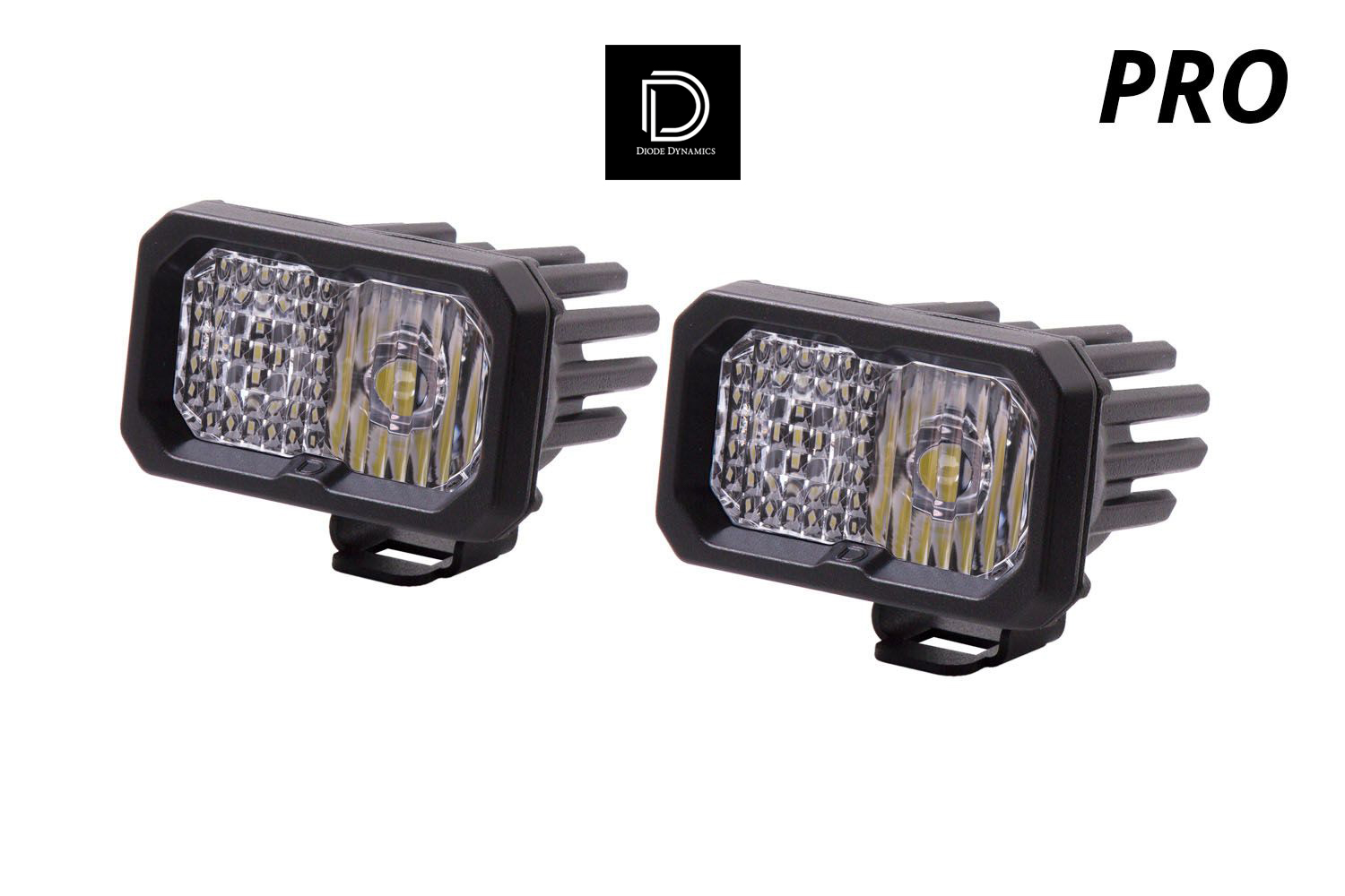 Diode Dynamics C2 Pro White Combo Standard ABL (زوج) 1
