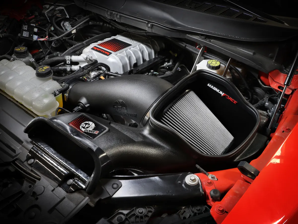AFE Magnum FORCE Stage-2 نظام سحب هواء بارد Ford F150 Raptor “R” 2023-Up 3