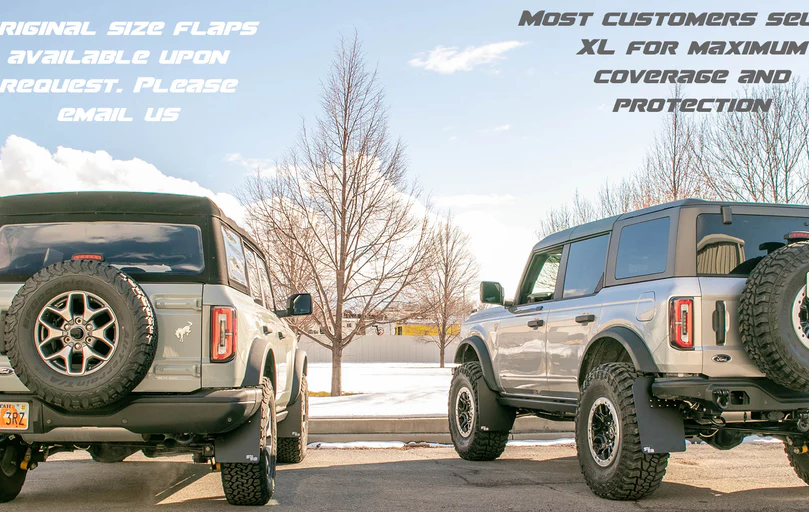ROKBLOKZ الإصدار السريع رفارف طين (XL & XL Long) Ford Bronco 2021+ 3
