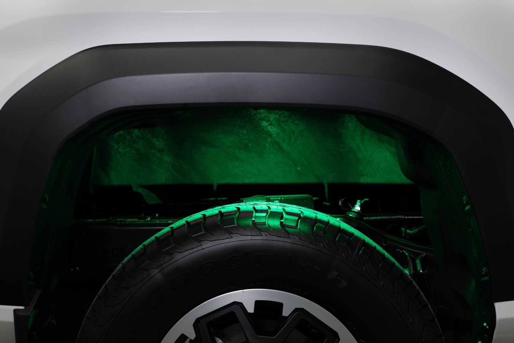 طقم تثبيت LED Diode Dynamics Rock Light RGBW، (8 عبوات) مع وحدة تحكم 5