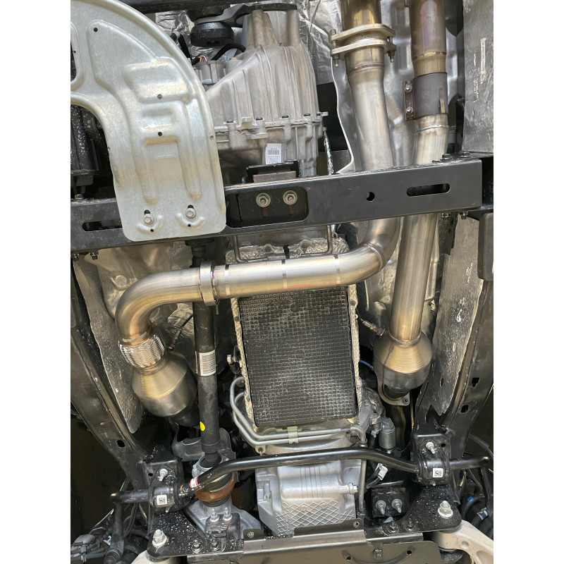 SPD Performance Alpha Catted Downpipes Ford F-150 Raptor "R" 5.2L 2023-Up 2