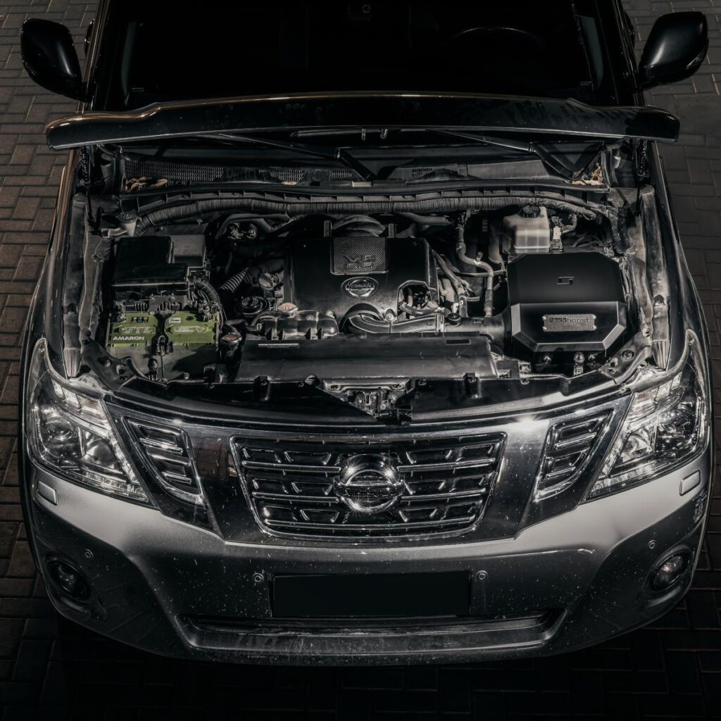 BlackBoost Performance نظام سحب هواء بارد لـ Nissan Patrol Y62 5