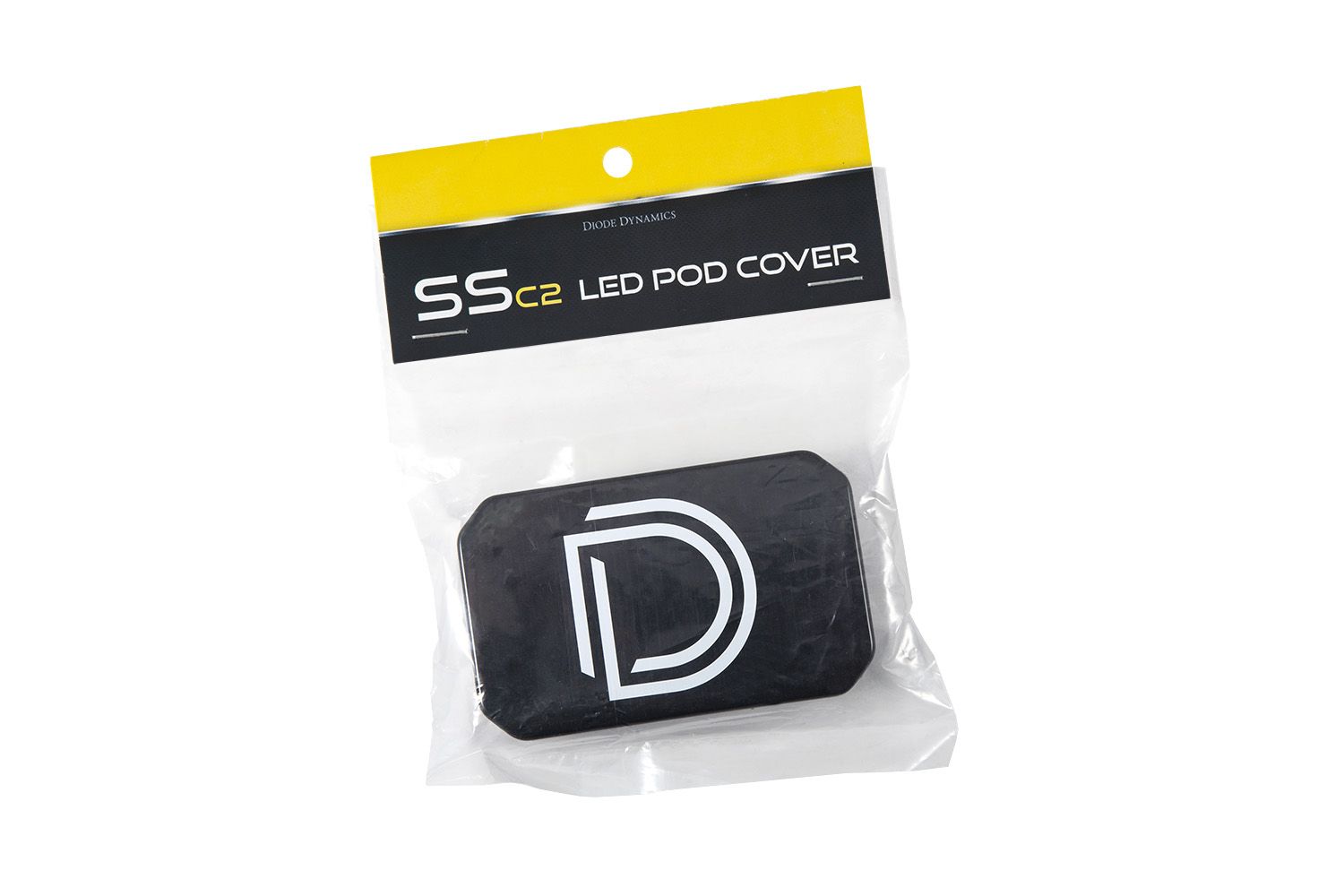 غطاء جراب LED من Diode Dynamics C2، أسود (واحد) 1