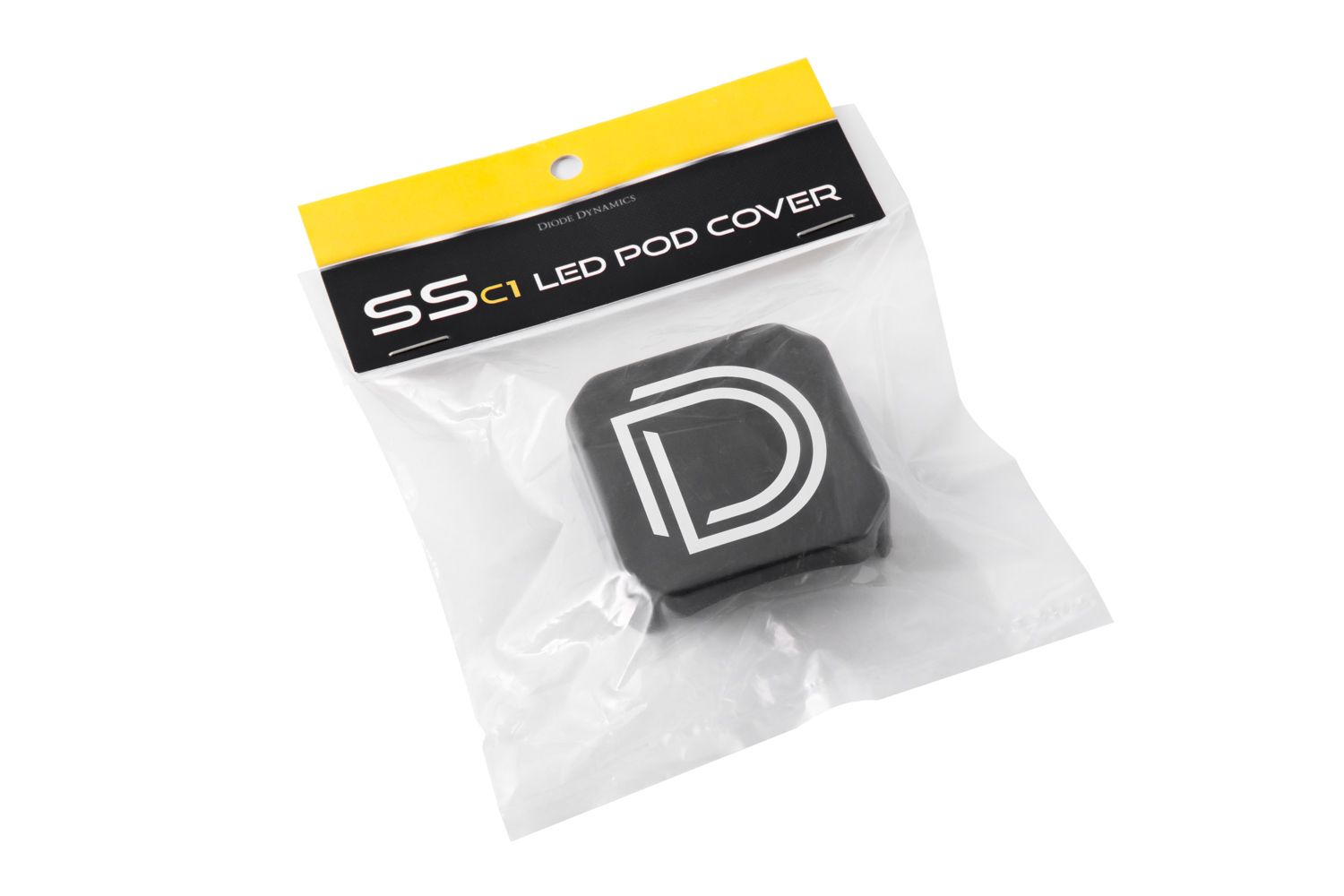 غطاء جراب LED من Diode Dynamics C1، أسود (واحد) 1