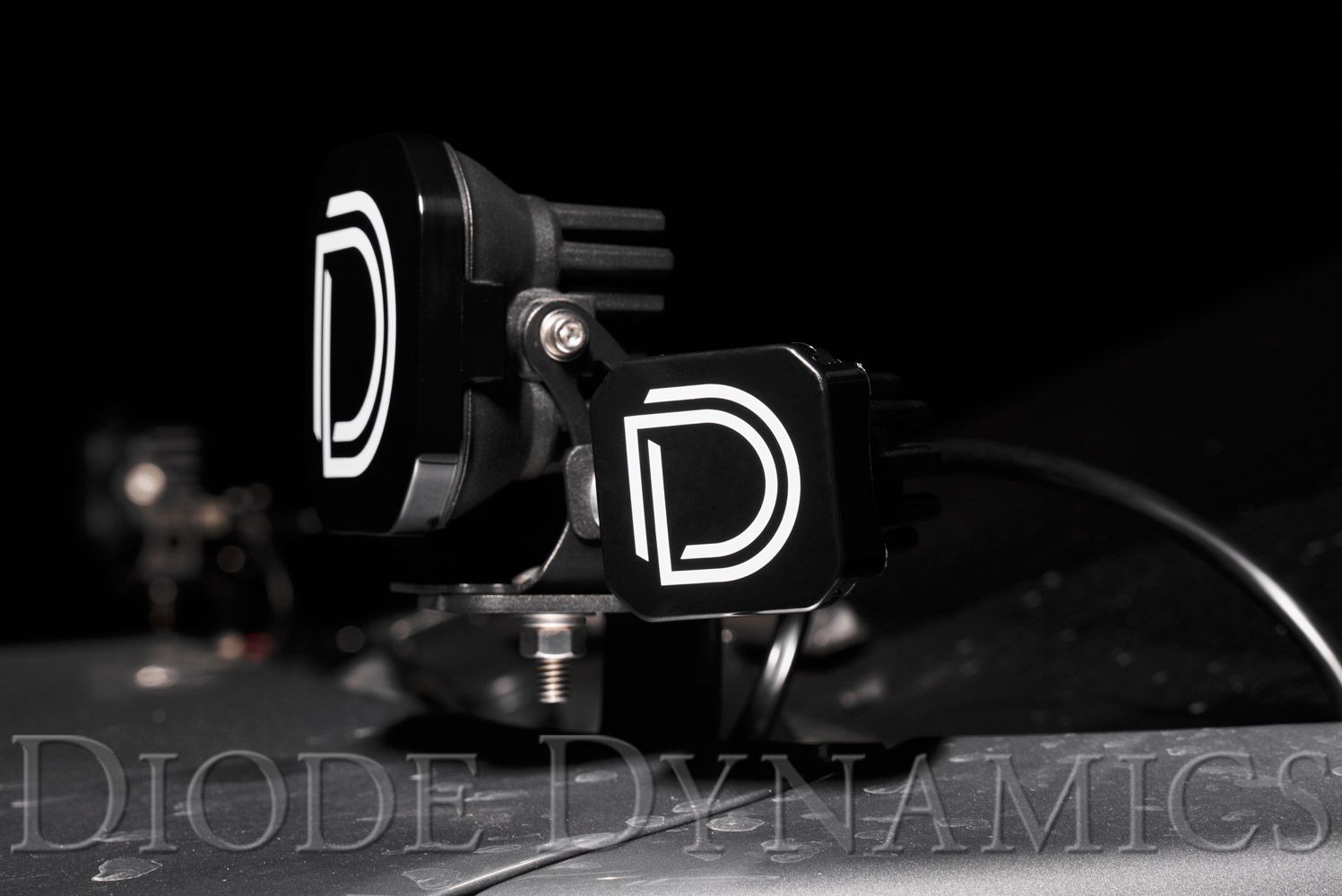 غطاء جراب LED من Diode Dynamics C1، أسود (واحد) 3