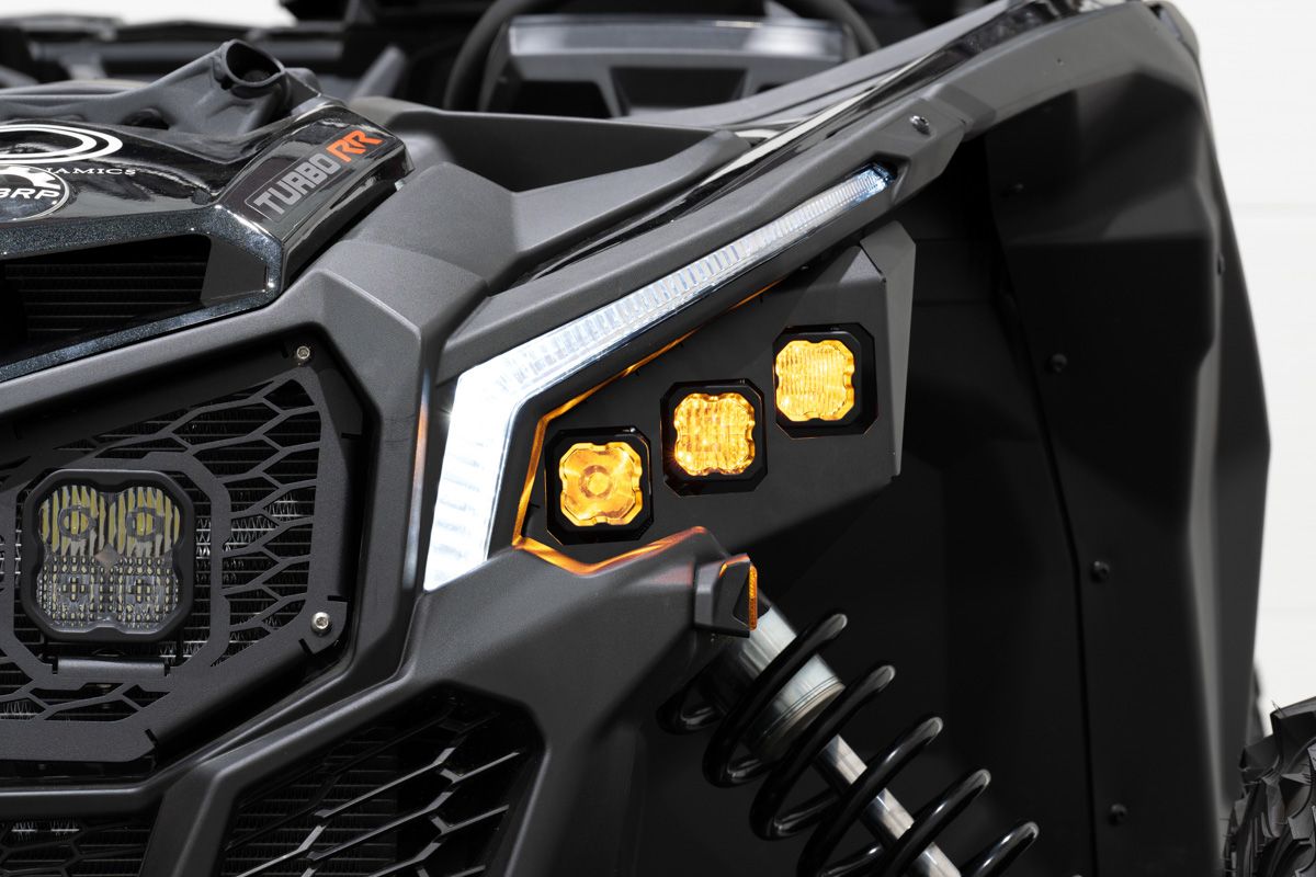مجموعة المصابيح الأمامية Diode Dynamics SSC1 Pro لـ Can-Am Maverick X3 2017+ 3