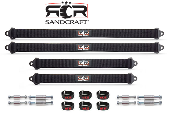مجموعة أحزمة الحد من SANDCRAFT لـ Polaris RZR PRO XP 2020+ 1