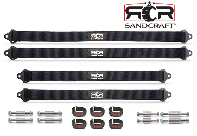مجموعة حزام الحد من SANDCRAFT لـ Polaris RZR XP 1000 - 2014-2023 / RZR XP TURBO 2016-2023 1